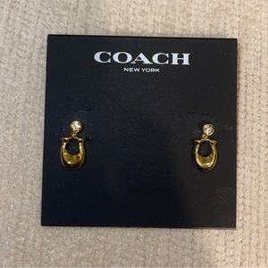 NWT Coach Earrings